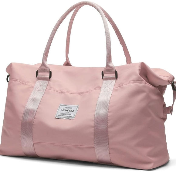 Travel Duffel Bag in Pink - 18" D, 27" H, 55" L - Picture 1 of 9
